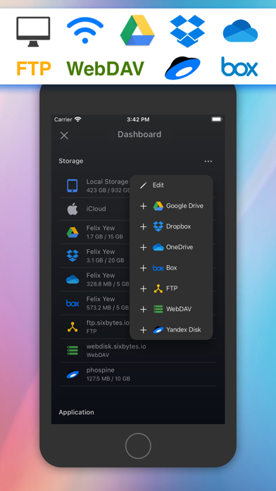 Phone Drive Lite: File Manager Screenshot