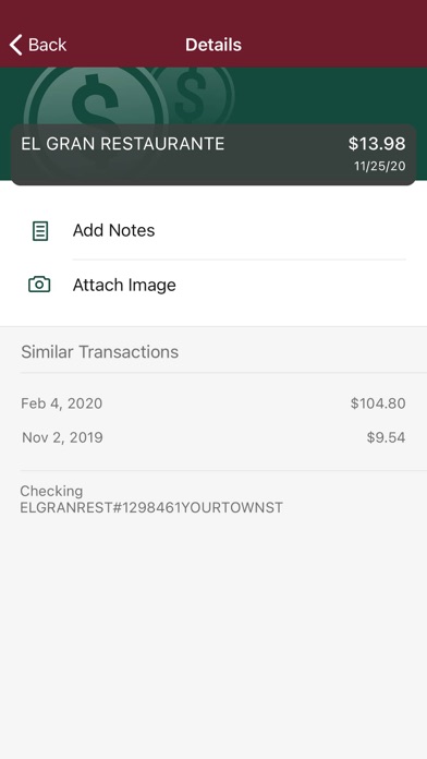 First Jackson Bank Screenshot