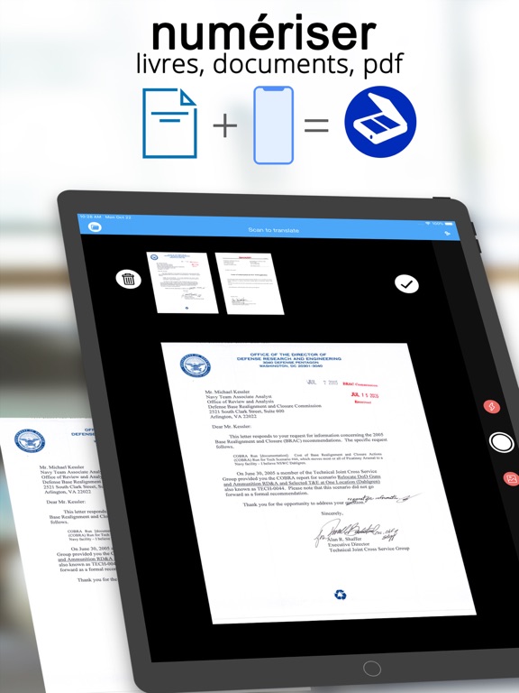 Screenshot #4 pour Traducteur et Scanner Document