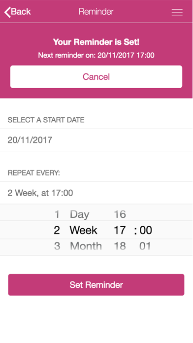 Breast Aware - BCI Screenshot