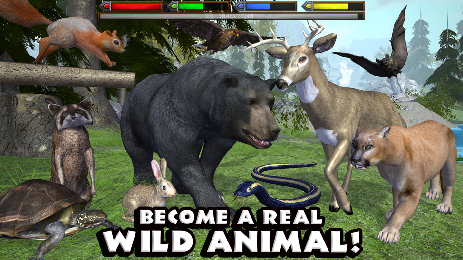 #1. Ultimate Forest Simulator (iOS) 由: Gluten Free Games