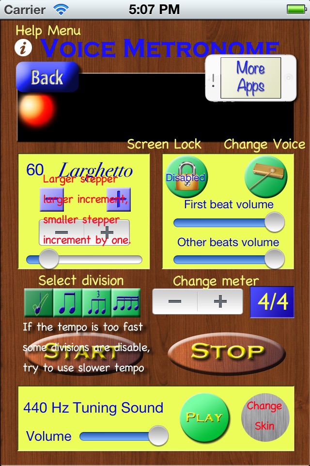 Voice Metronome - Multilingual screenshot 3