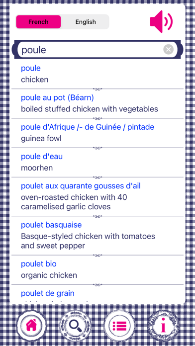 Culinary French A-Z Screenshot