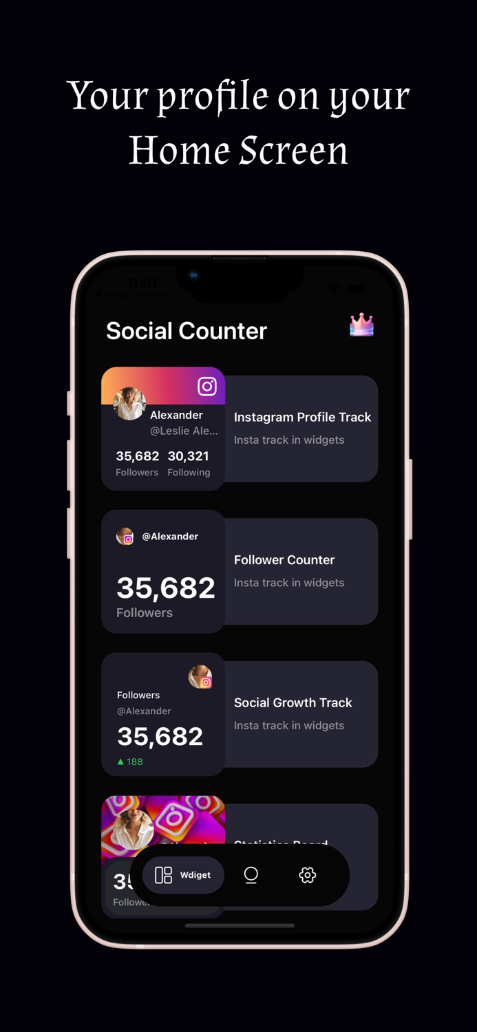 Likes More Followers Widget