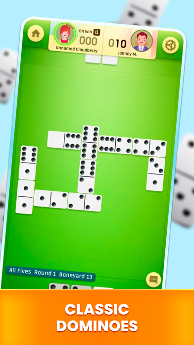 Screenshot #1 pour Dominoes- Classic Dominos Game