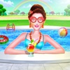 Summer Vacation Pool Party Fun icon