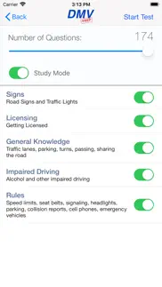 north carolina dmv test prep iphone screenshot 2