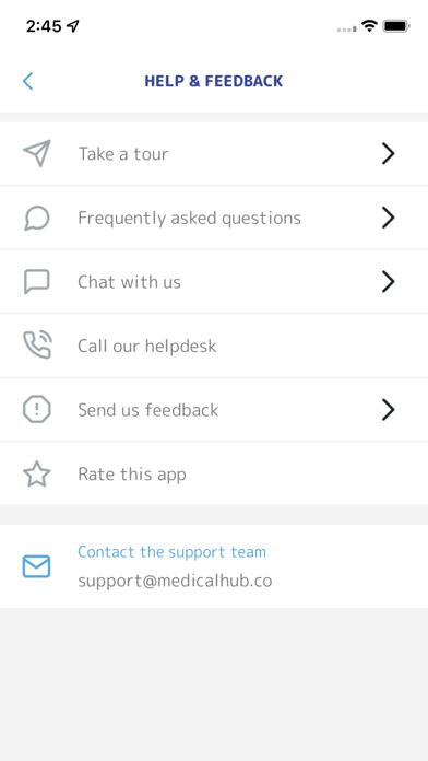 Medical Hub Screenshot