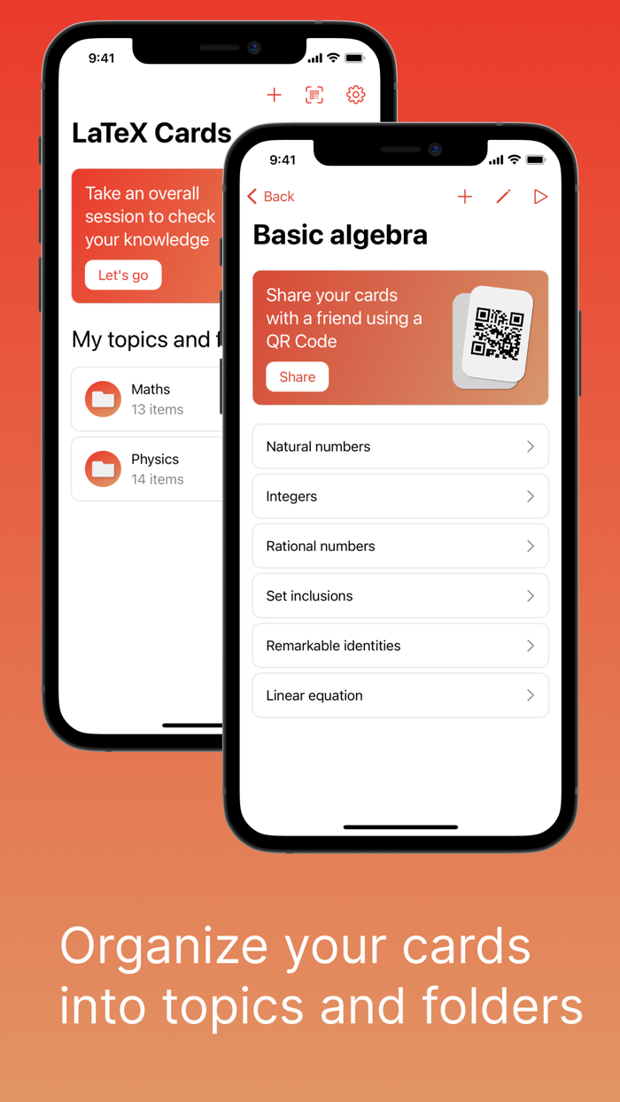 LaTeX Cards Flashcards