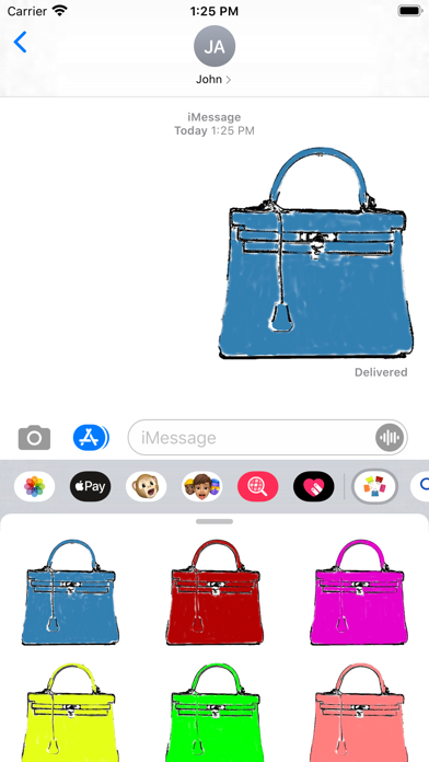 purses stickers Screenshot
