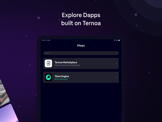 Screenshot #5 pour Ternoa Wallet