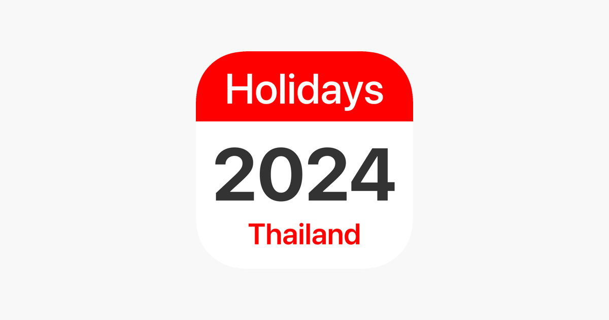 ‎Thailand Public Holidays 2025 on the App Store