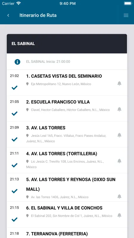 SETTEPI BusTracker screenshot 3 of 6