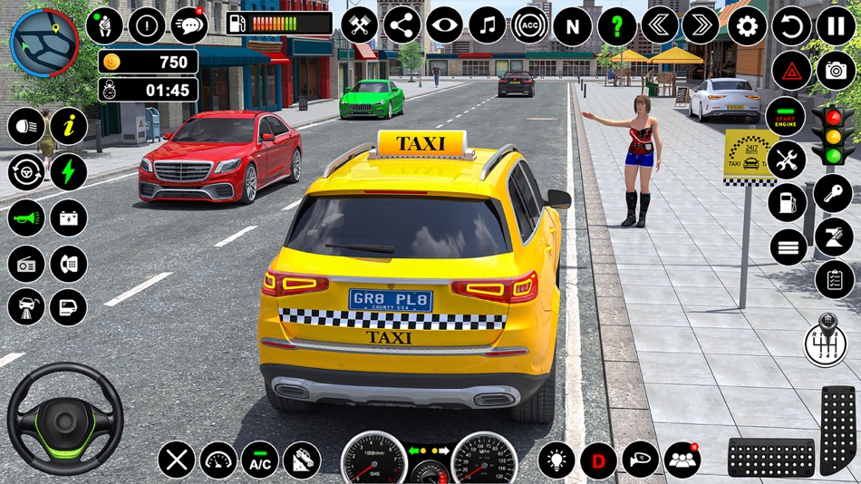 #2. Miami Taxi Simulator Game 2024 (iOS) 由: Umair Akhtar