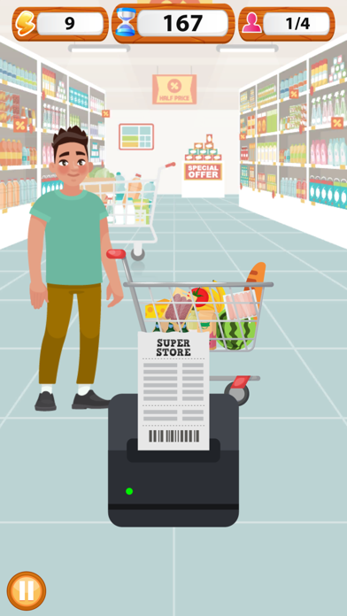 Supermarket Cashier Simulator Screenshot