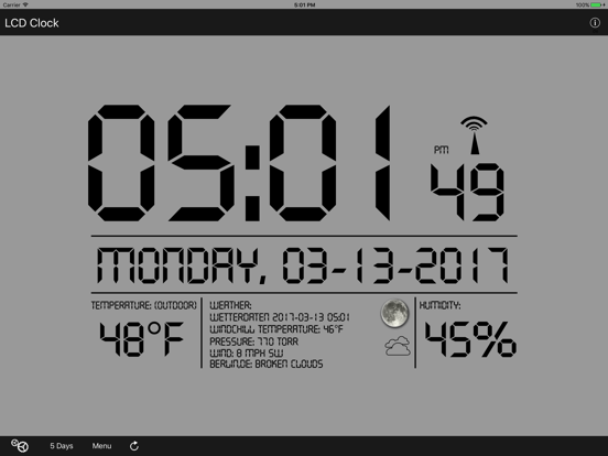 Screenshot #4 pour LCD-Clock