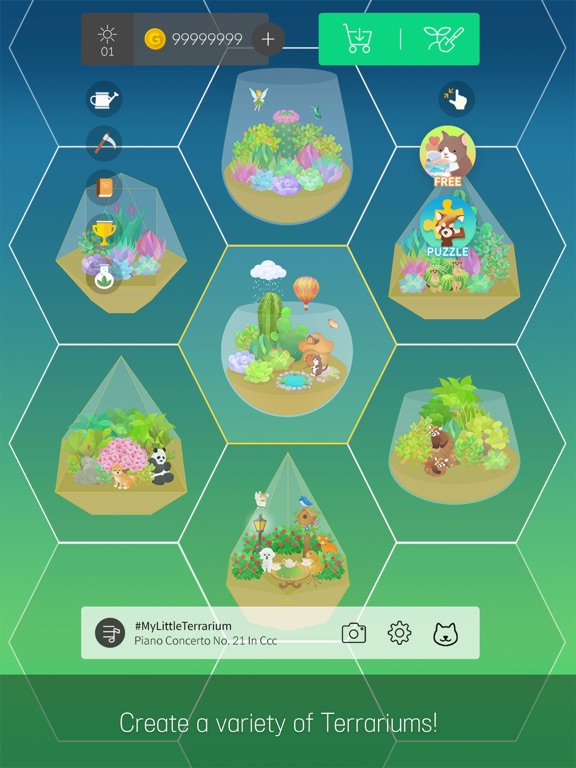 My Little Terrarium iPad screenshot 6 - Games app