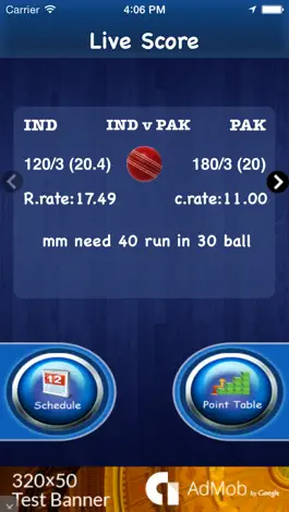 Game screenshot IPL 2017 - Live score Schedule mod apk