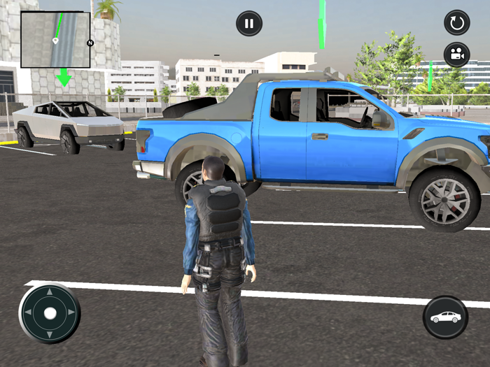 Police Car Chase Driving Games