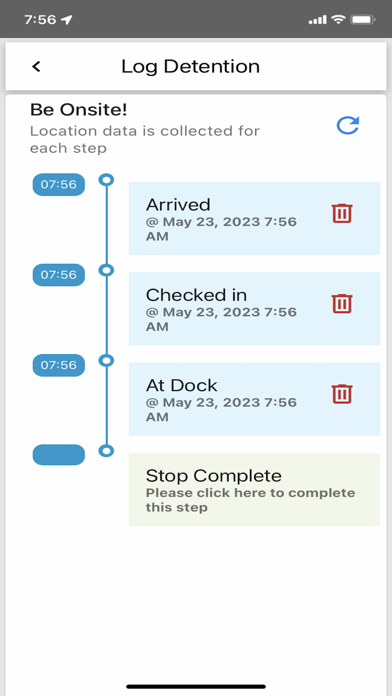 My Truckin' Mobile App Screenshot