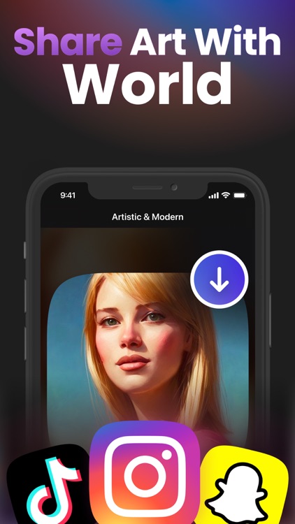 AI Art, Avatar Generations Pic screenshot-6