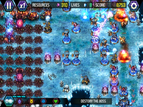 Tower Defense: Infinite War iPad app afbeelding 3