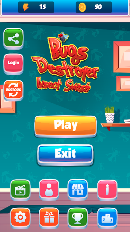 #1. Bugs Destroyer – Insect Smash! (iOS) 由: Kiril Terziyski