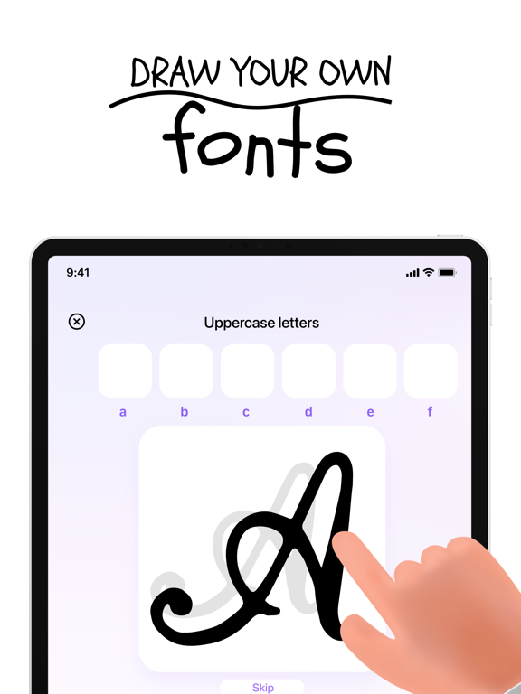 Font Maker: Cursive Keyboardのおすすめ画像1