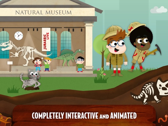 The Dinosaurs: Games for Kids iPad screenshot 3 - Education app