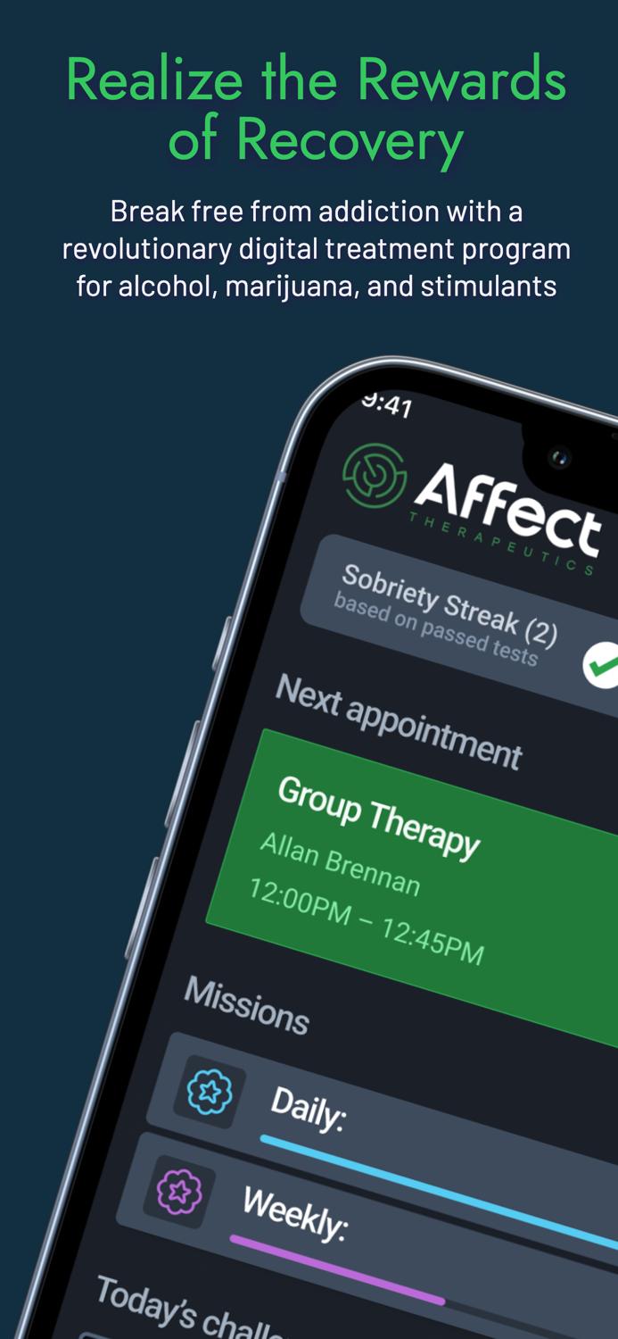 Affect Reward Your Recovery