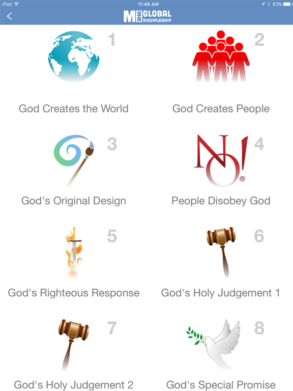 God's Story iPad screenshot 2 - Lifestyle app
