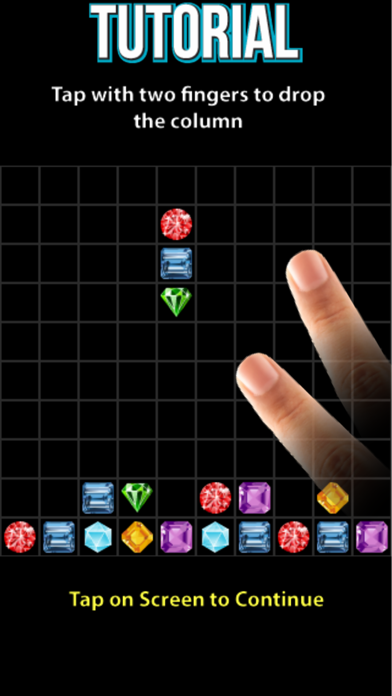 Columns - Match Falling Jewels Screenshot