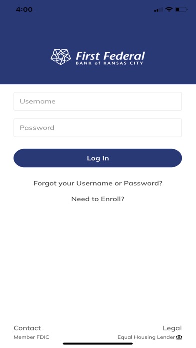 First Federal Bank Mobile Screenshot