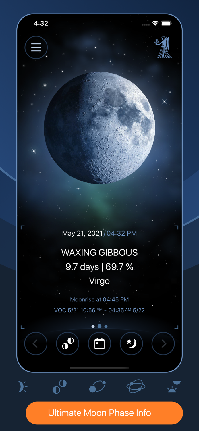 Deluxe Moon Pro • App and Widget