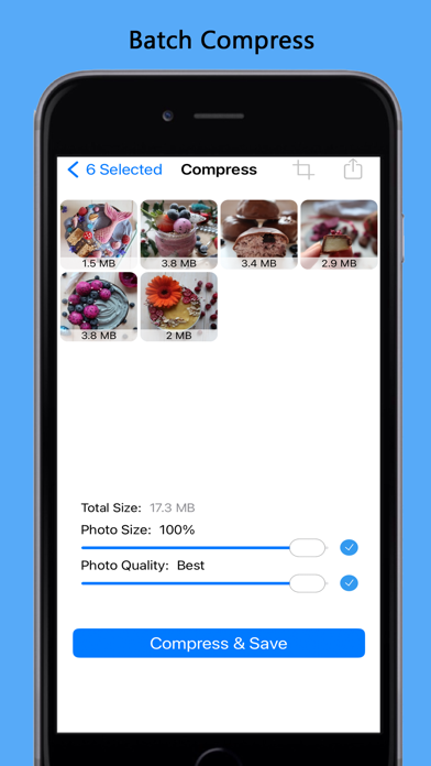 Compress Photos+ Screenshot