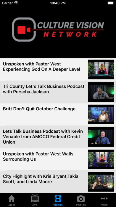 Culture Vision TV Network Screenshot