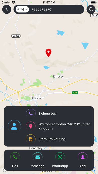 Live Mobile Location Tracker Screenshot
