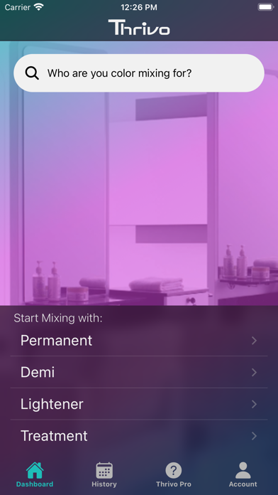 Thrivo Screenshot