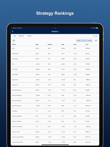 Optactic: Option Strategy Toolのおすすめ画像6