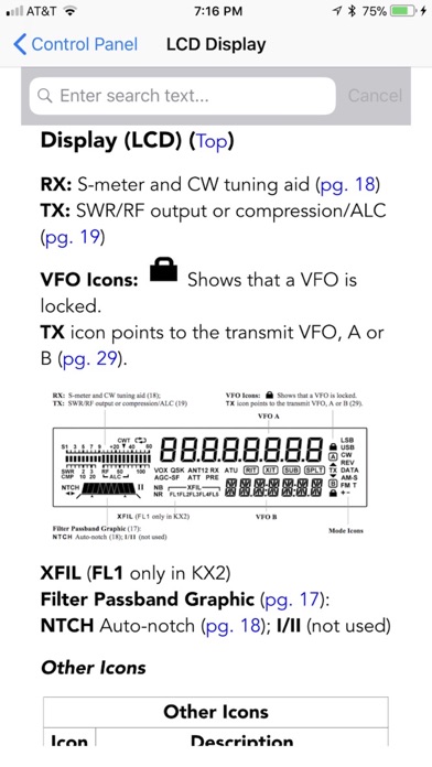 KX2 Micro Manual Screenshot