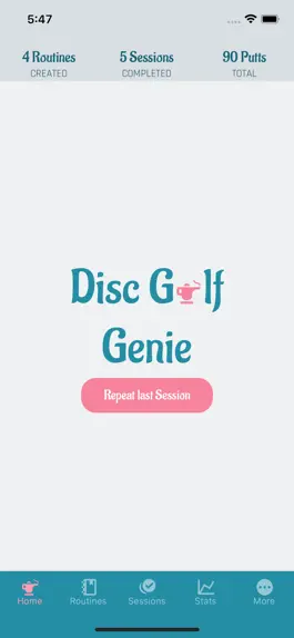 Game screenshot Disc Golf Genie apk