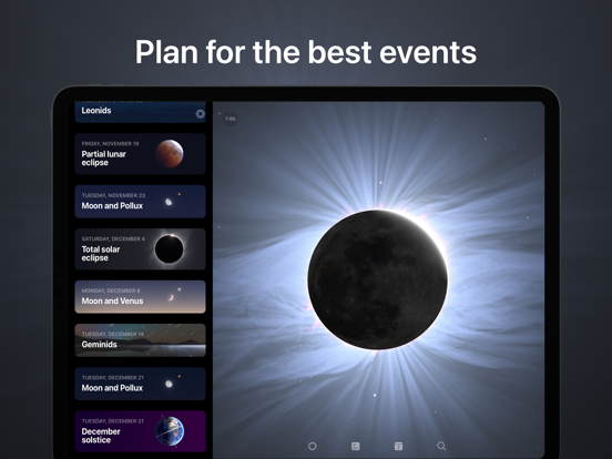 Sky Guide iPad app afbeelding 5