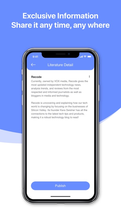 Global Literature plus Forum Screenshot