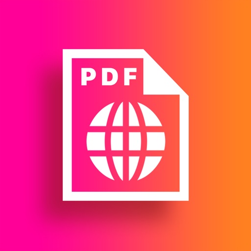 PDF Converter Documents to PDF Icon