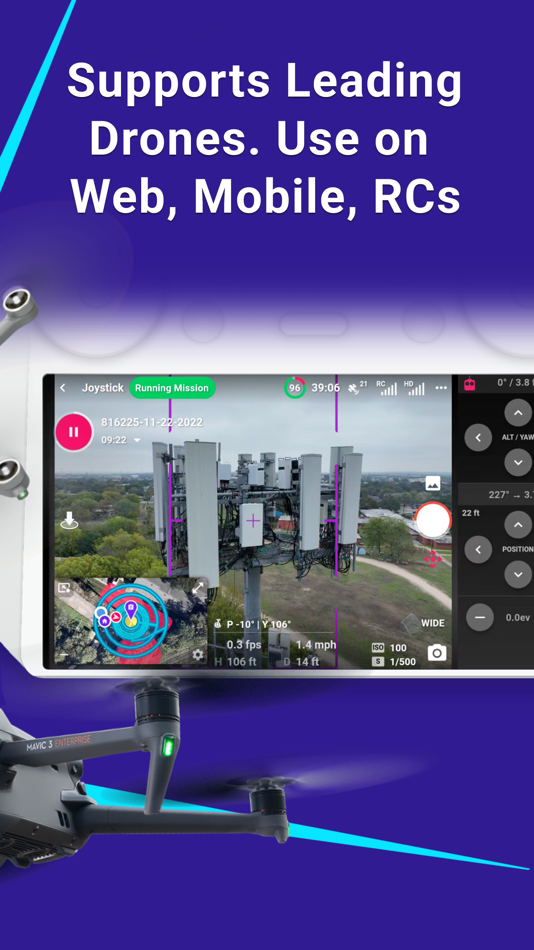 #3. Dronelink Flight (iOS) Podle: Dronelink