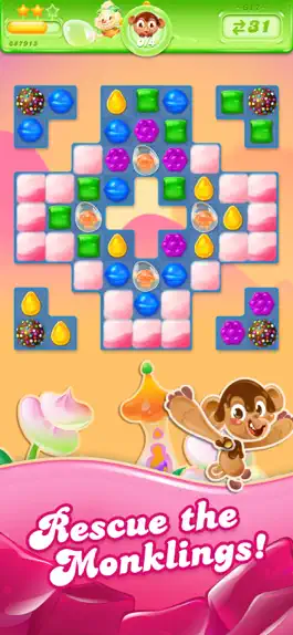 Game screenshot Candy Crush Jelly Saga apk