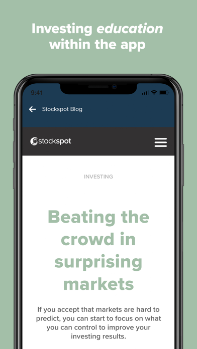 Stockspot Screenshot