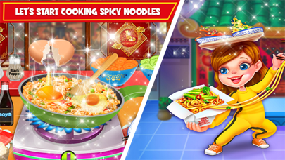 Crispy Noodles Maker Cooking Screenshot