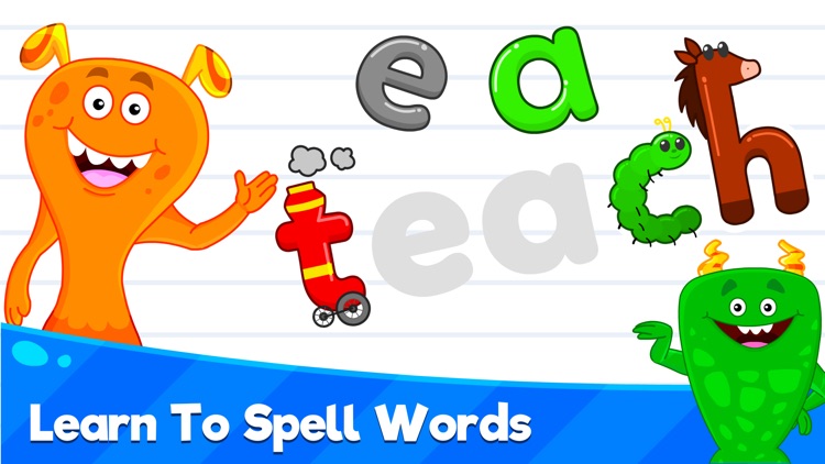 Learn to Read - Spelling Games
