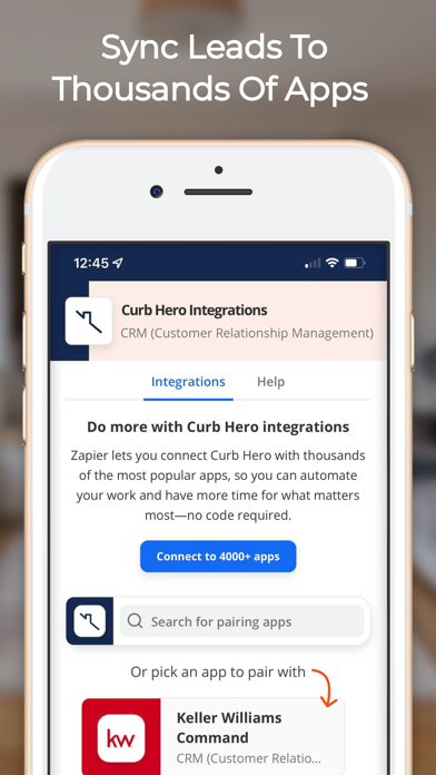 Curb Hero® Open House App Screenshot